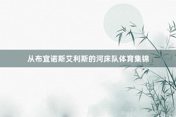 从布宜诺斯艾利斯的河床队体育集锦