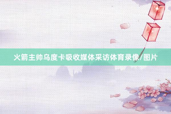 火箭主帅乌度卡吸收媒体采访体育录像/图片