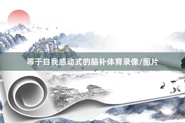 等于自我感动式的脑补体育录像/图片