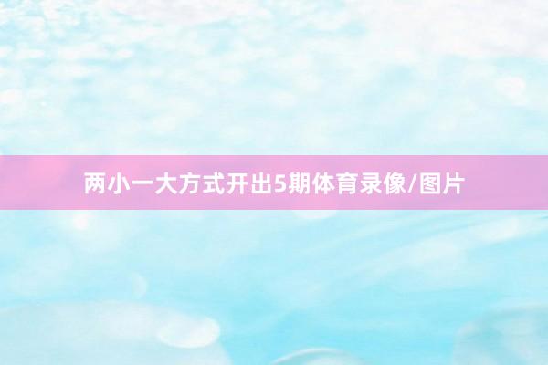 两小一大方式开出5期体育录像/图片